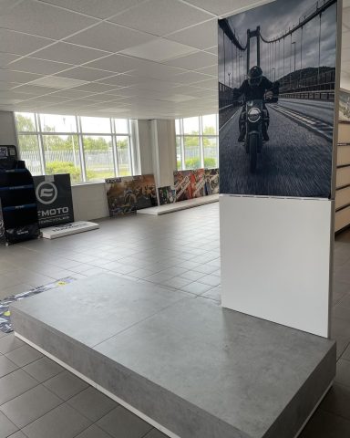 Husqvarna Dealer Bike Stand
