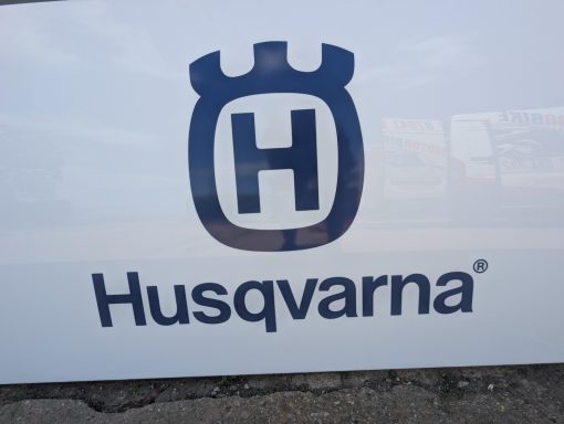 Husqvarna Large Exterior Dealer Sign