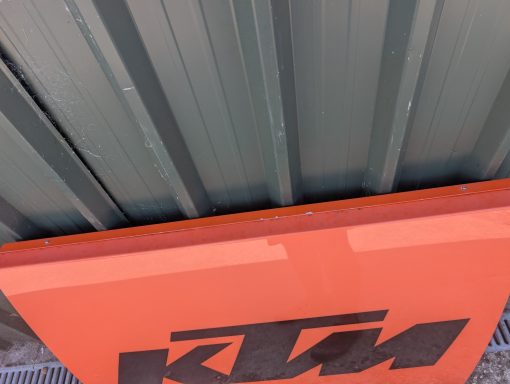 KTM Motorcycles Dealer Sign