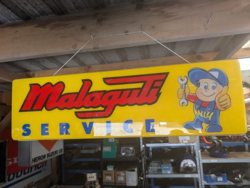 Malaguti Service Sign