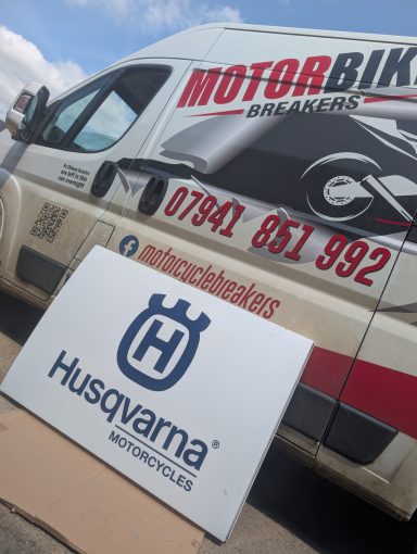 Husqvarna Motorcycles Dealer Sign
