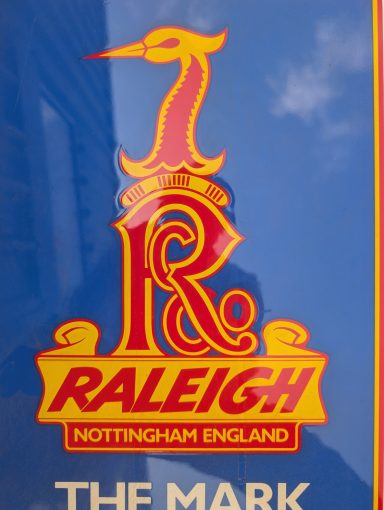 Raleigh Bicycle Sign